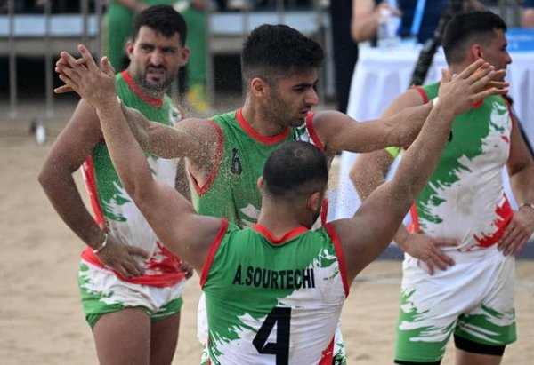 在线股市配资平台 亚沙会｜沙滩卡巴迪男子小组赛：伊朗队胜孟加拉国队